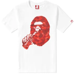 A Bathing Ape X Coca Cola No.1 Ape Tee