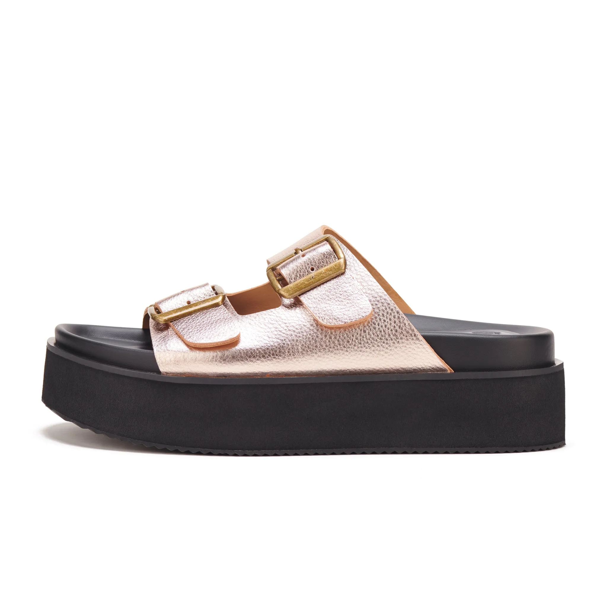 Ace Slide Rose Gold/Black