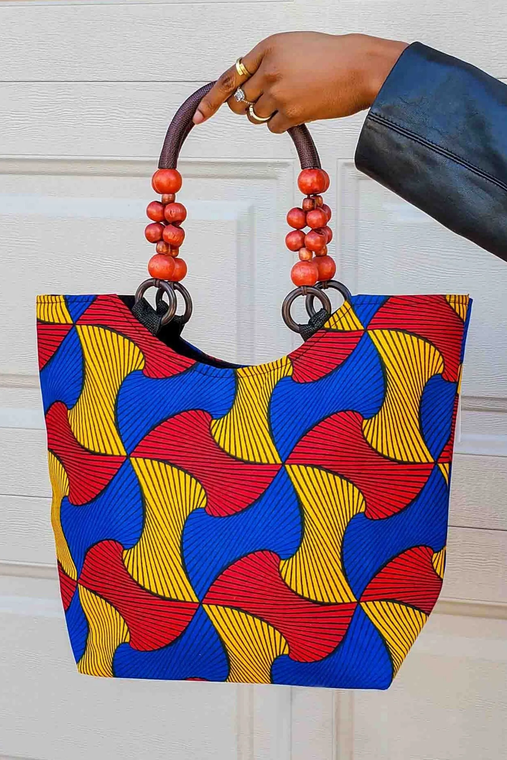 Aicha African Print Tote Bag