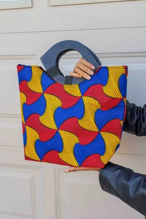 Aicha African Print Tote Bag