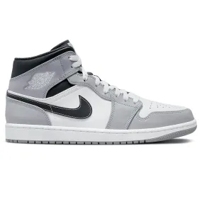 Air Jordan 1 Mid Light Smoke Grey Anthracite