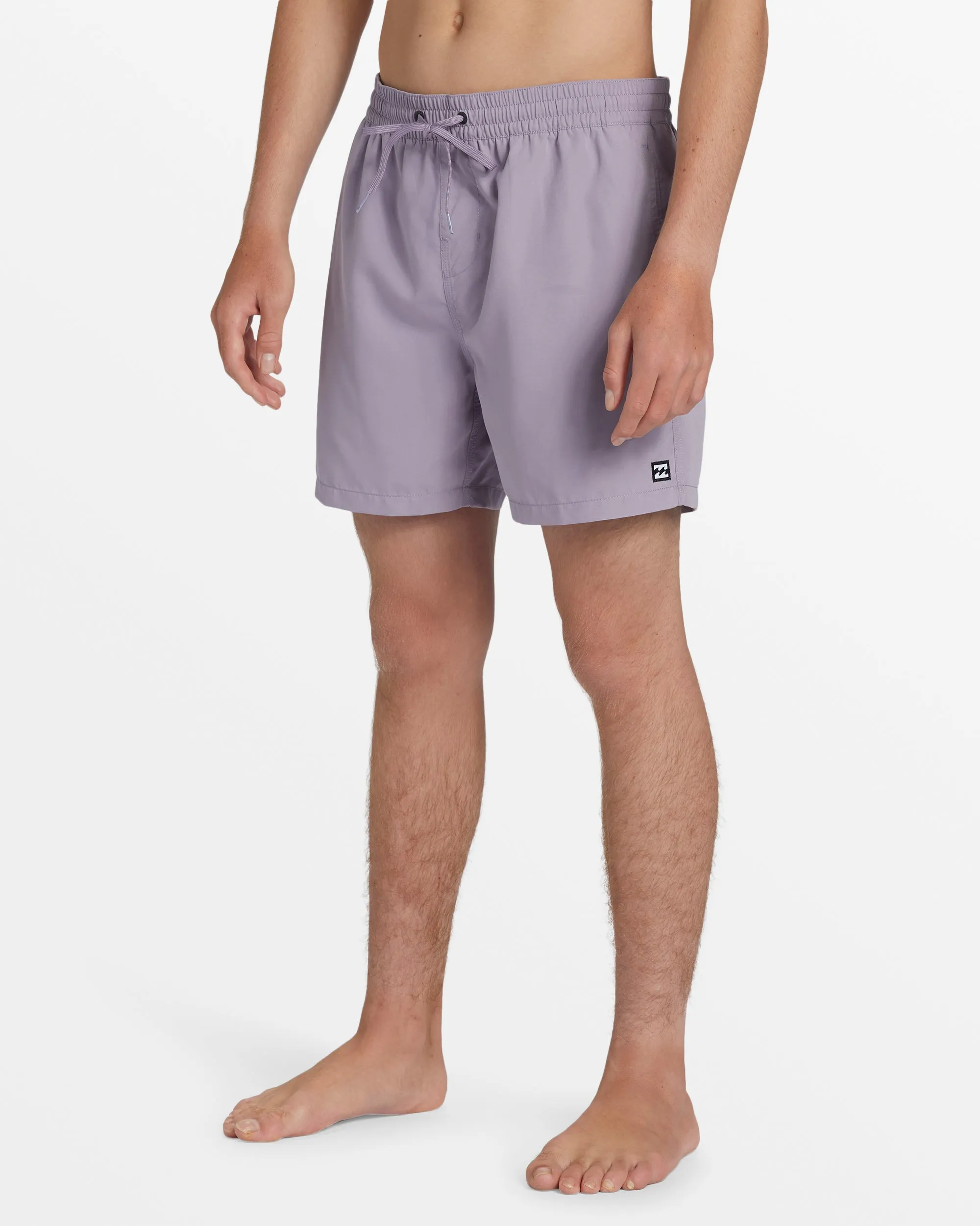 All Day Layback 16 Swim Trunks - Grey Violet