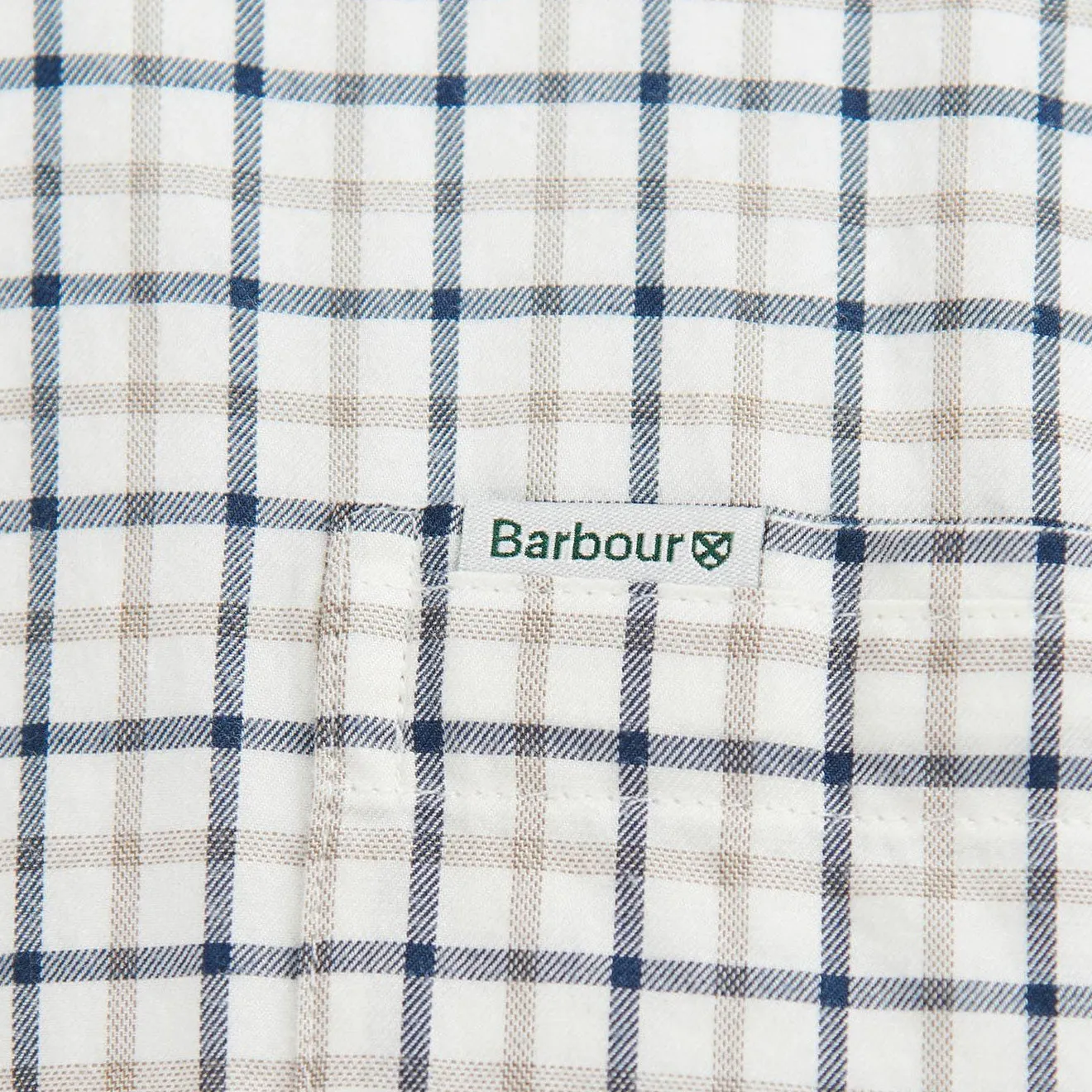 Barbour Preston Regular Fit Shirt Navy