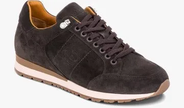 Barker Seb Sneakers - Dark Brown Suede