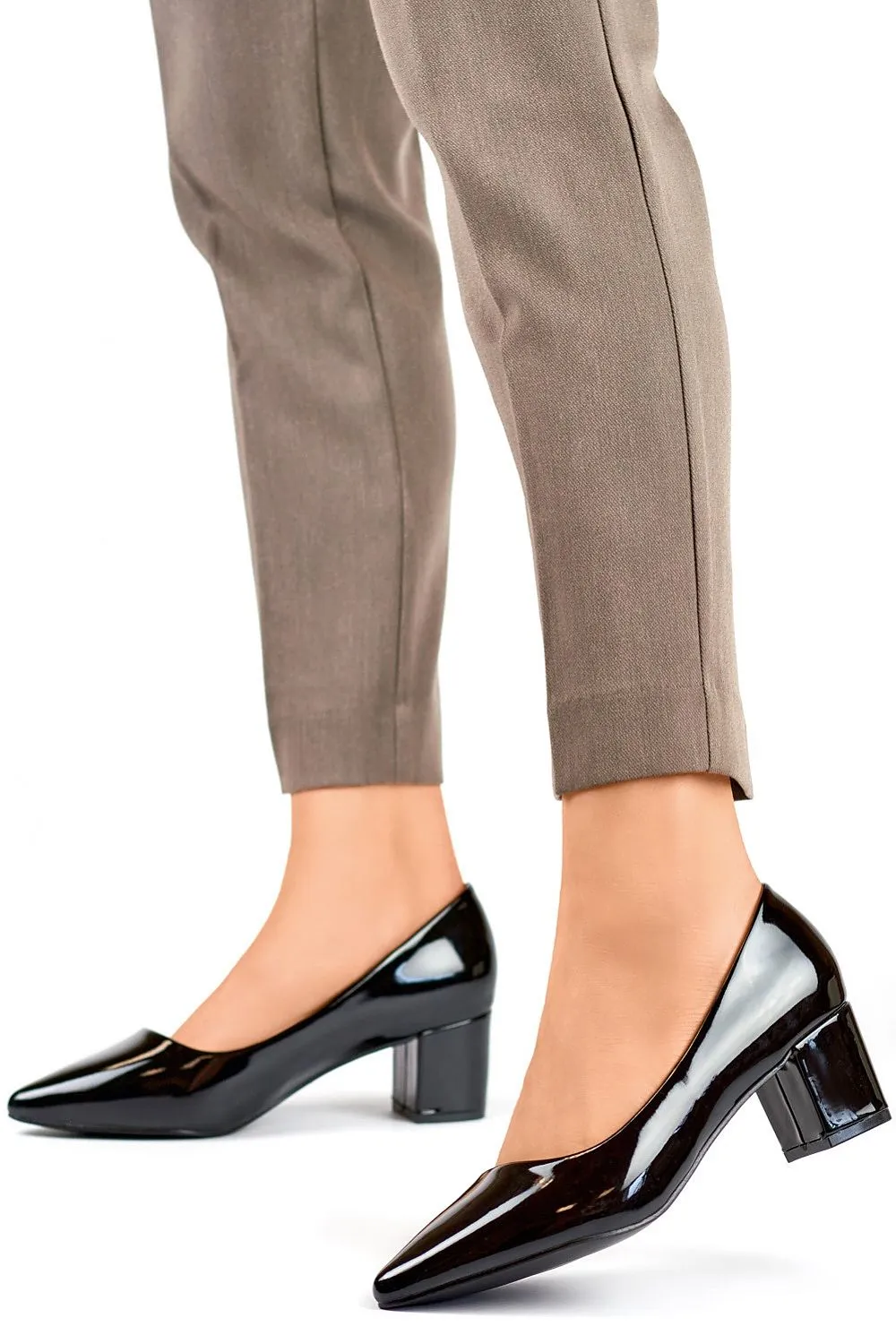 Block heel pumps model 193760 PRIMO