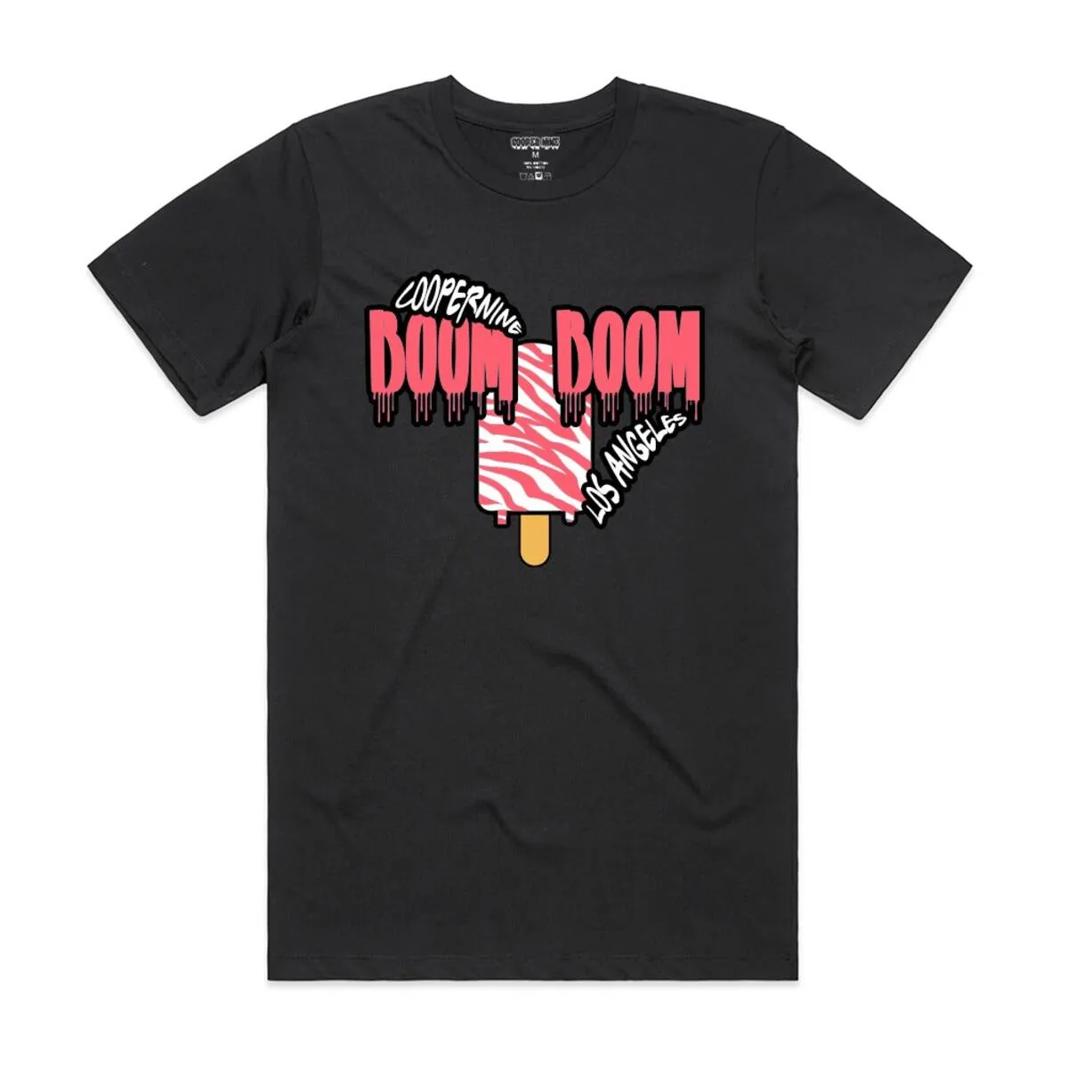 Boom Boom Graphic Tee (Black) /D5