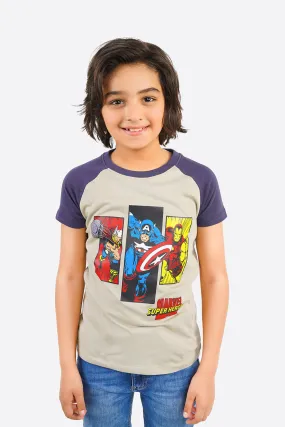 Boy's Short Sleeves Graphics Tee