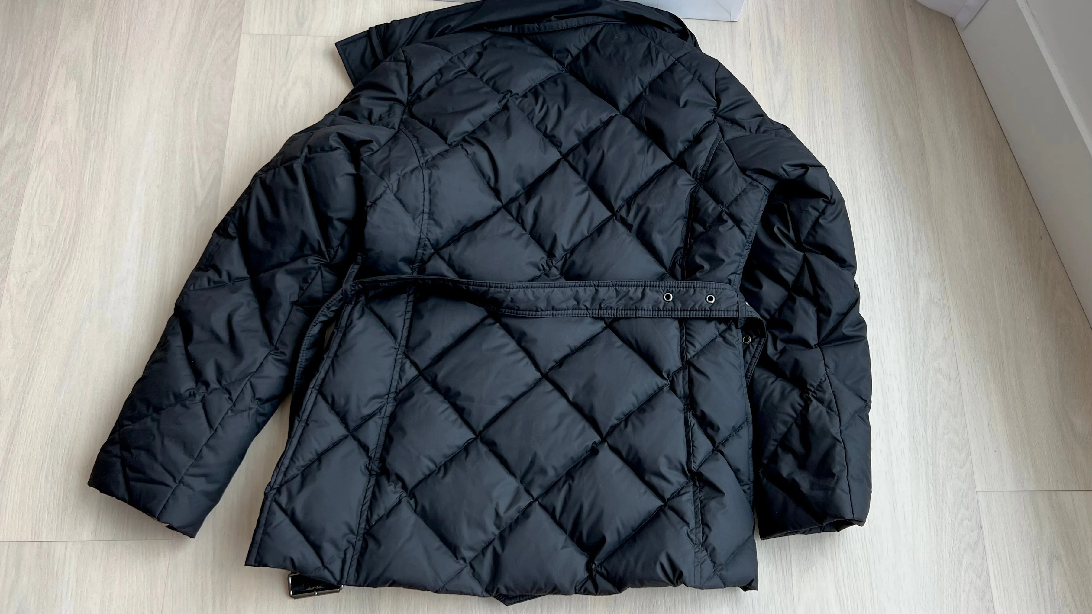 Burberry Diamond Nylon Canvas Field Jacket