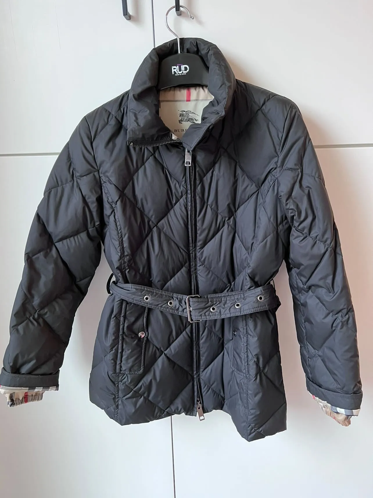 Burberry Diamond Nylon Canvas Field Jacket