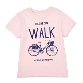 C1482 PRMR My Bike, Me and You P-Pink T-Shirt