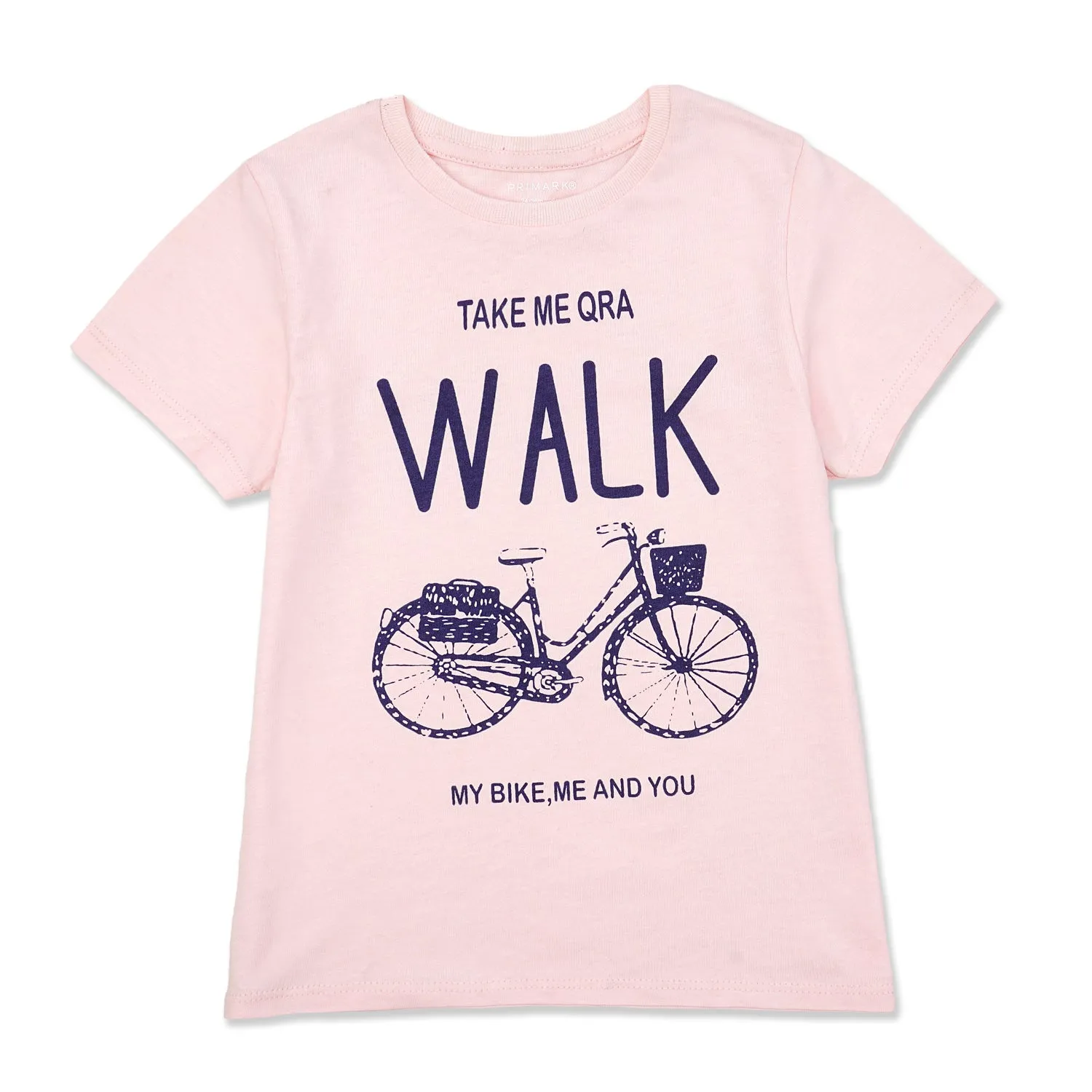 C1482 PRMR My Bike, Me and You P-Pink T-Shirt