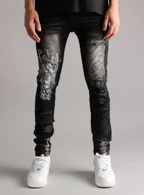 Capital Denim Jeans - Midnight Mass - Black Wash - CPTL44