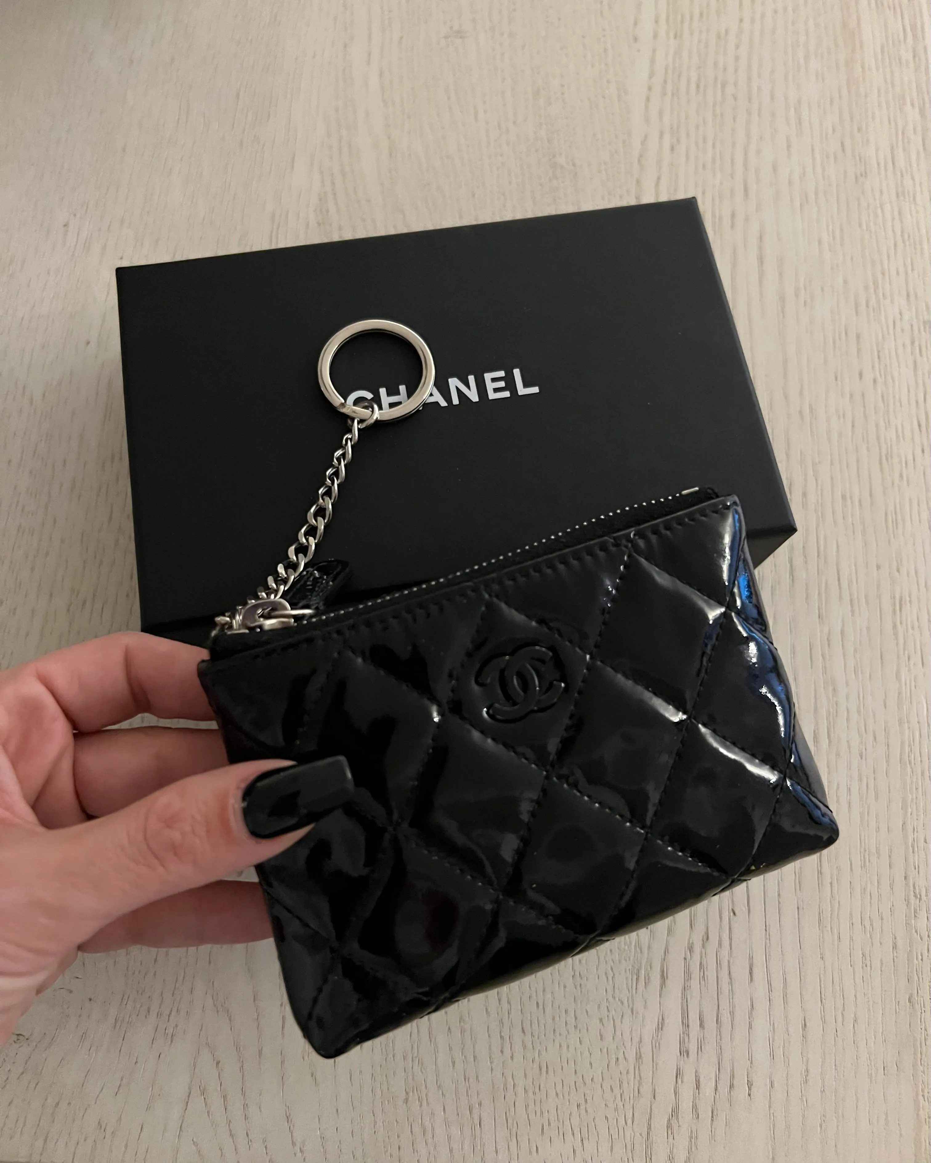 Chanel So Black Key Pouch