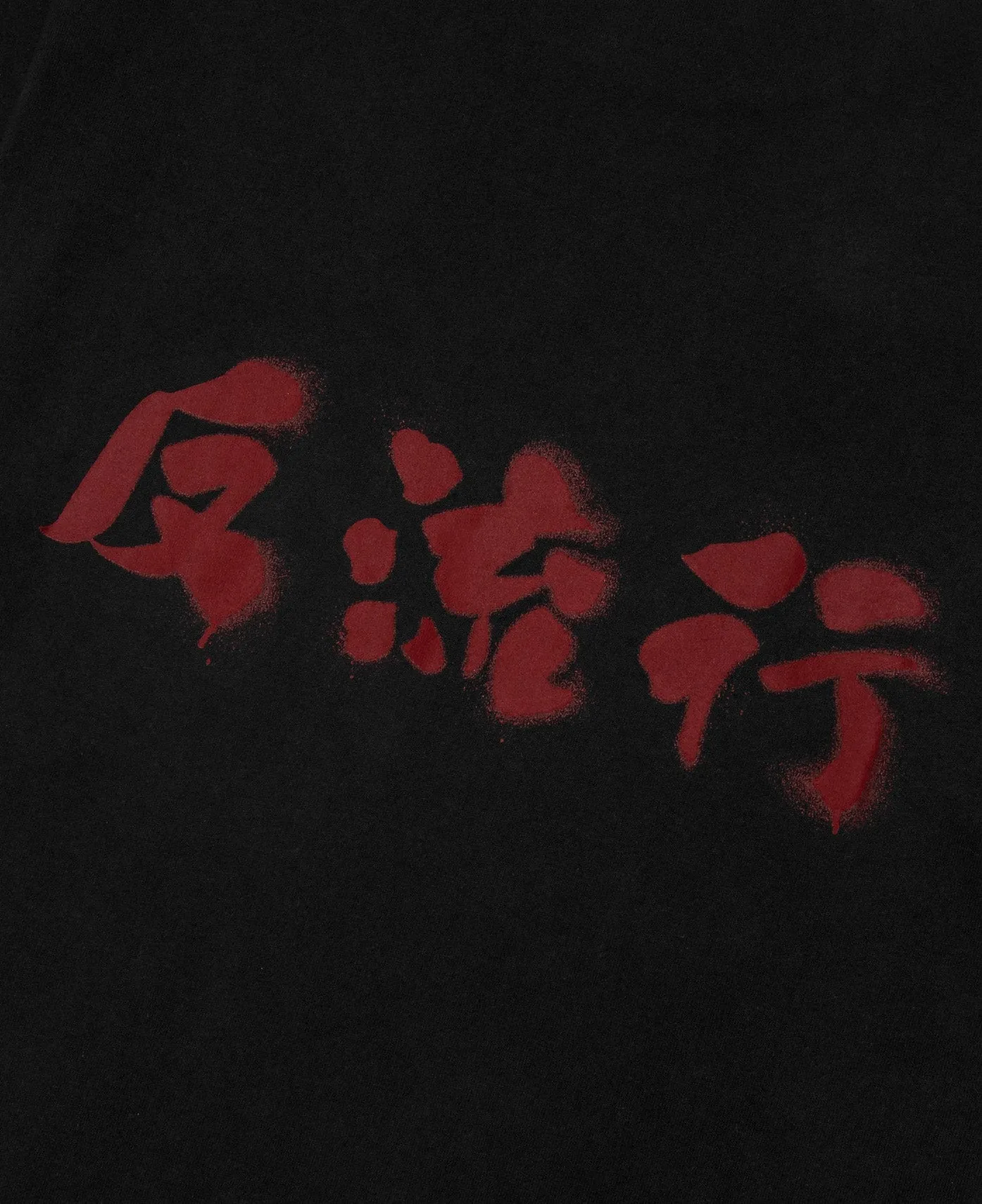 Chinese Slogan T-Shirt (Black)