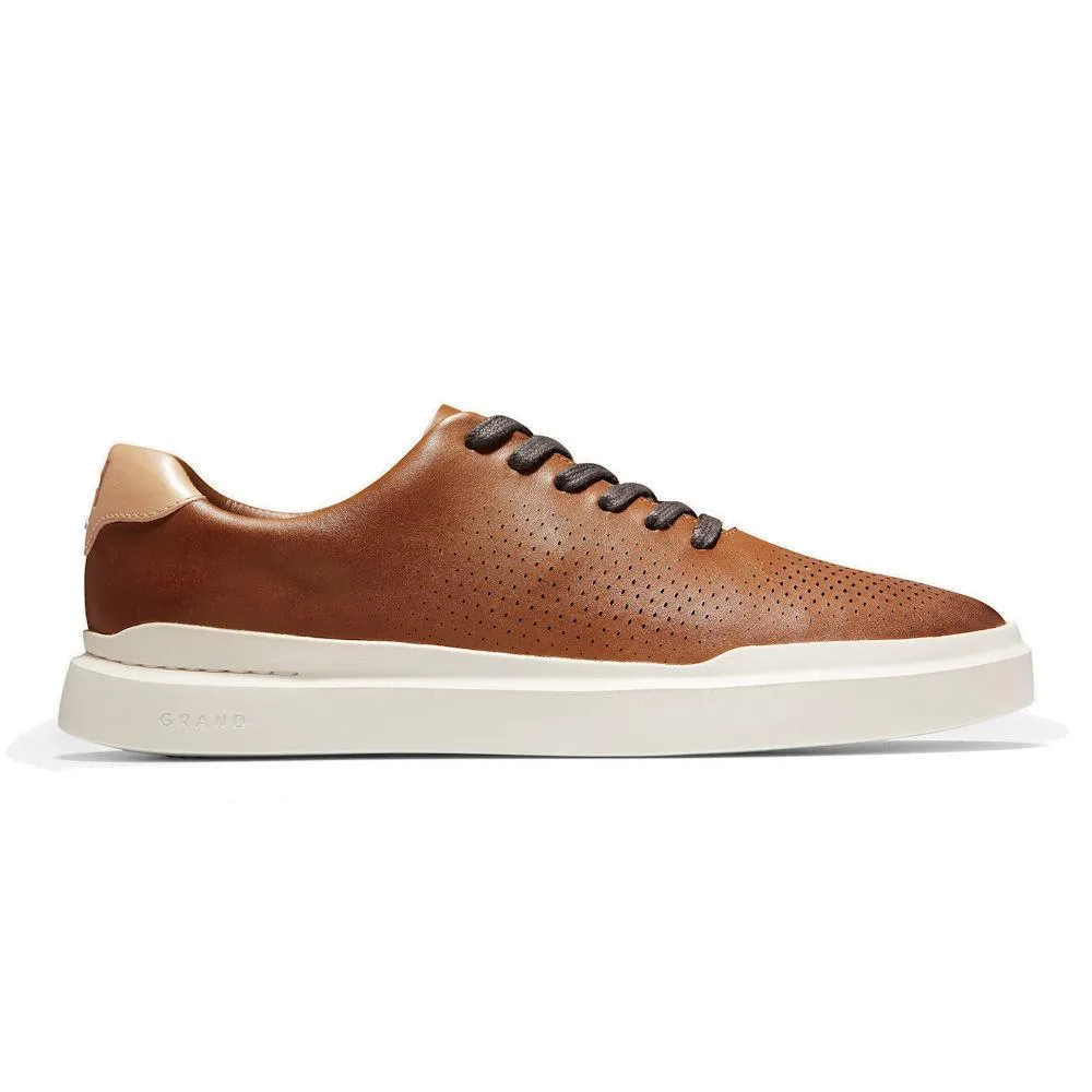 Cole Haan Men's GrandPro Rally Lazer Cut Tan Leather