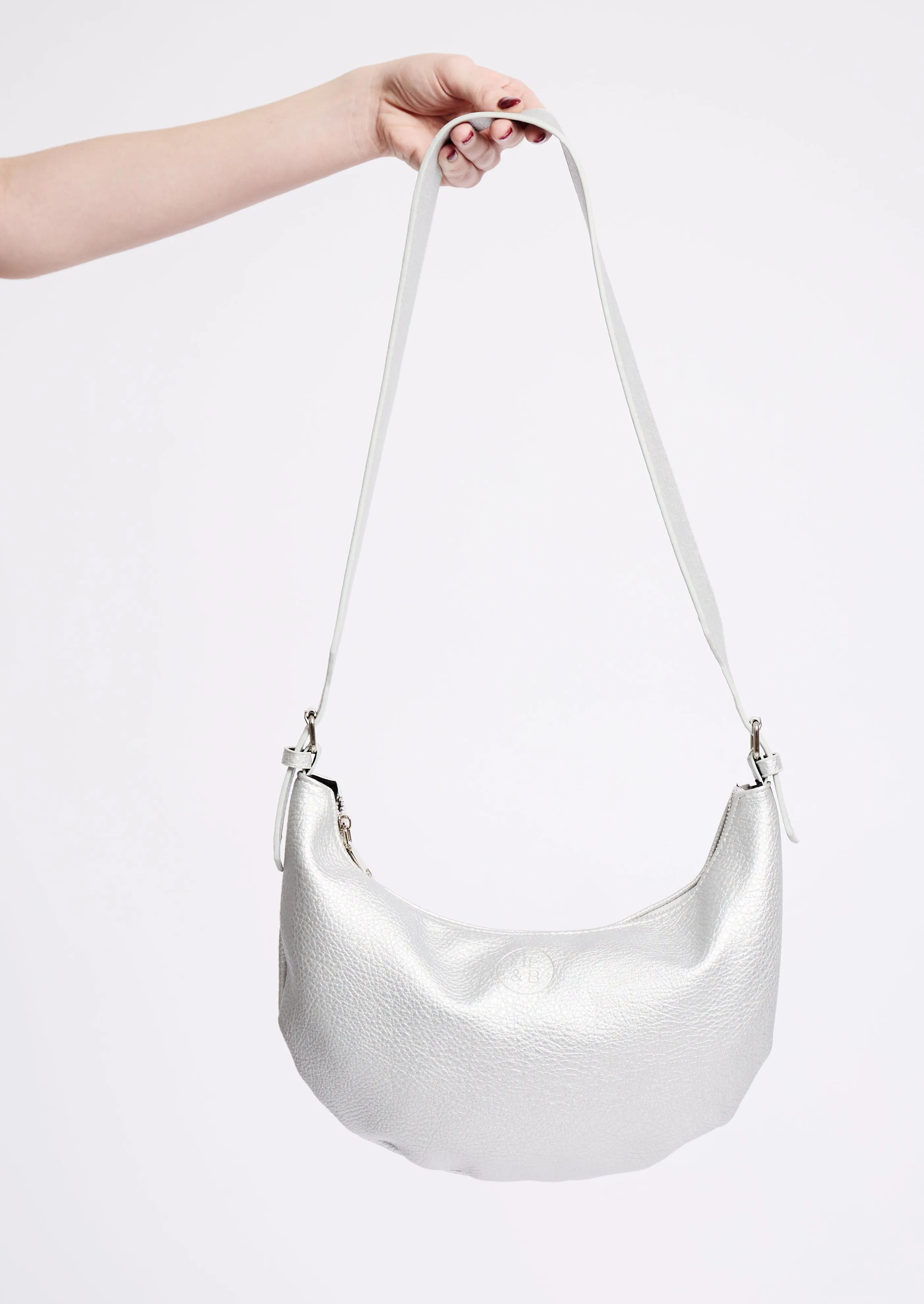 Crossbody Bag in Silver