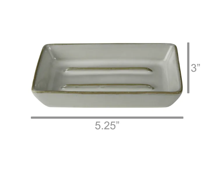 Dune Rectangular Soap Dish