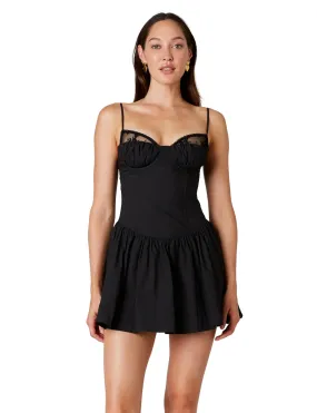 Eli Mini Dress, Black