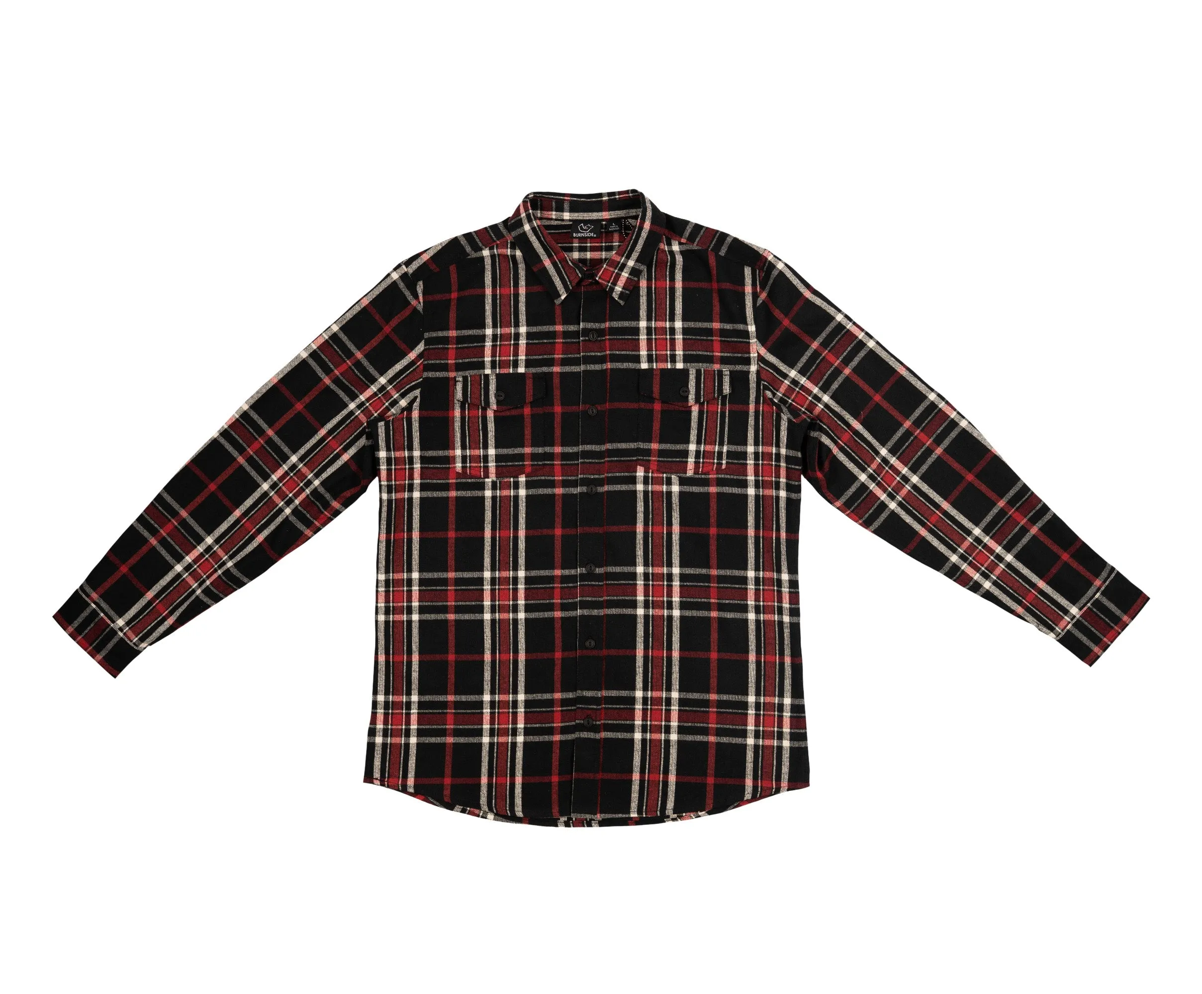 Flannel Shirt - Black & Red