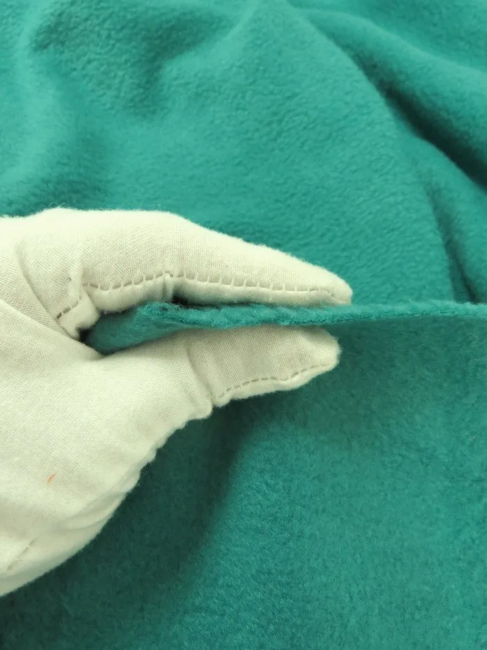 Fleece Fabric Solid / Kelly Green