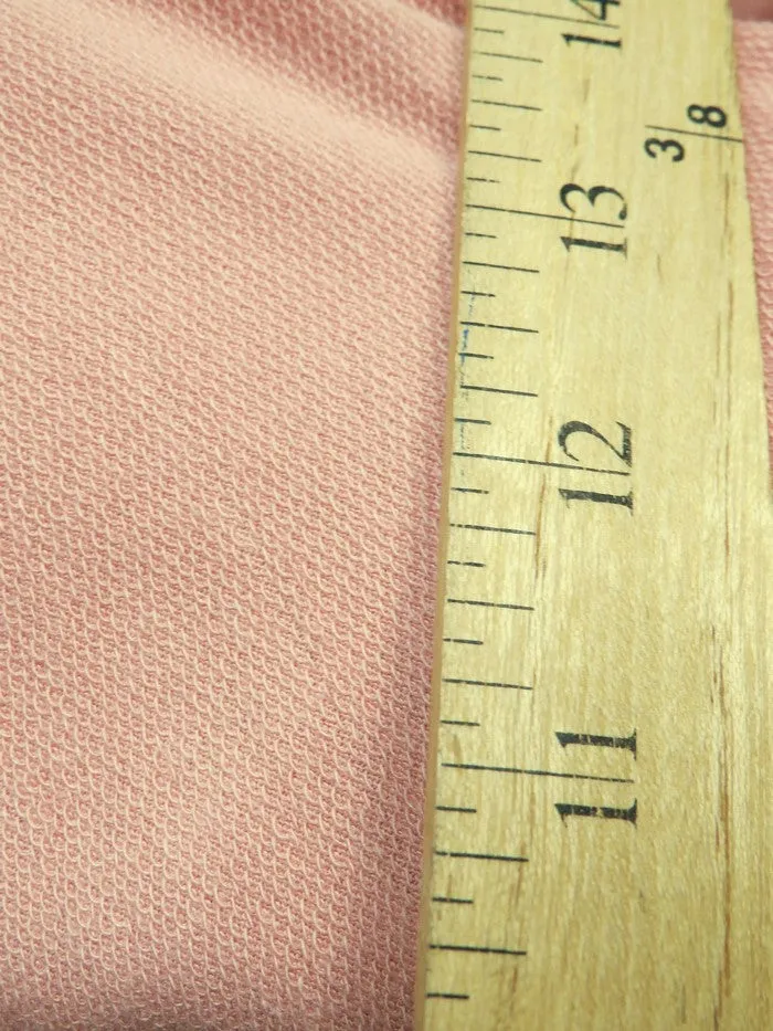 French Terry Polyester Rayon Spandex Fabric / Plum / Sold By The Yard Closeout!!!