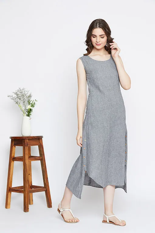 Gulaaz Dress – Grey