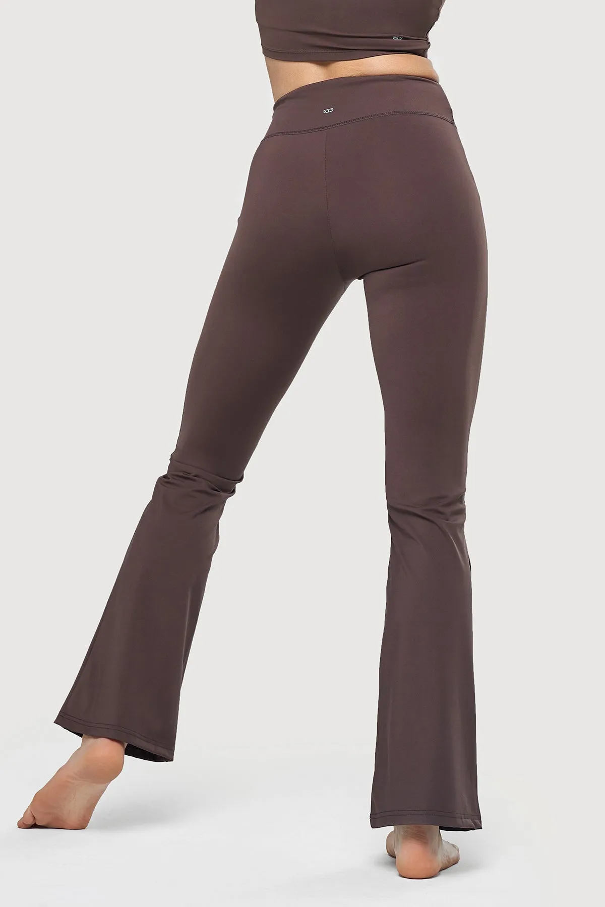 High Waist Barre Flared Legging in Super Full Length