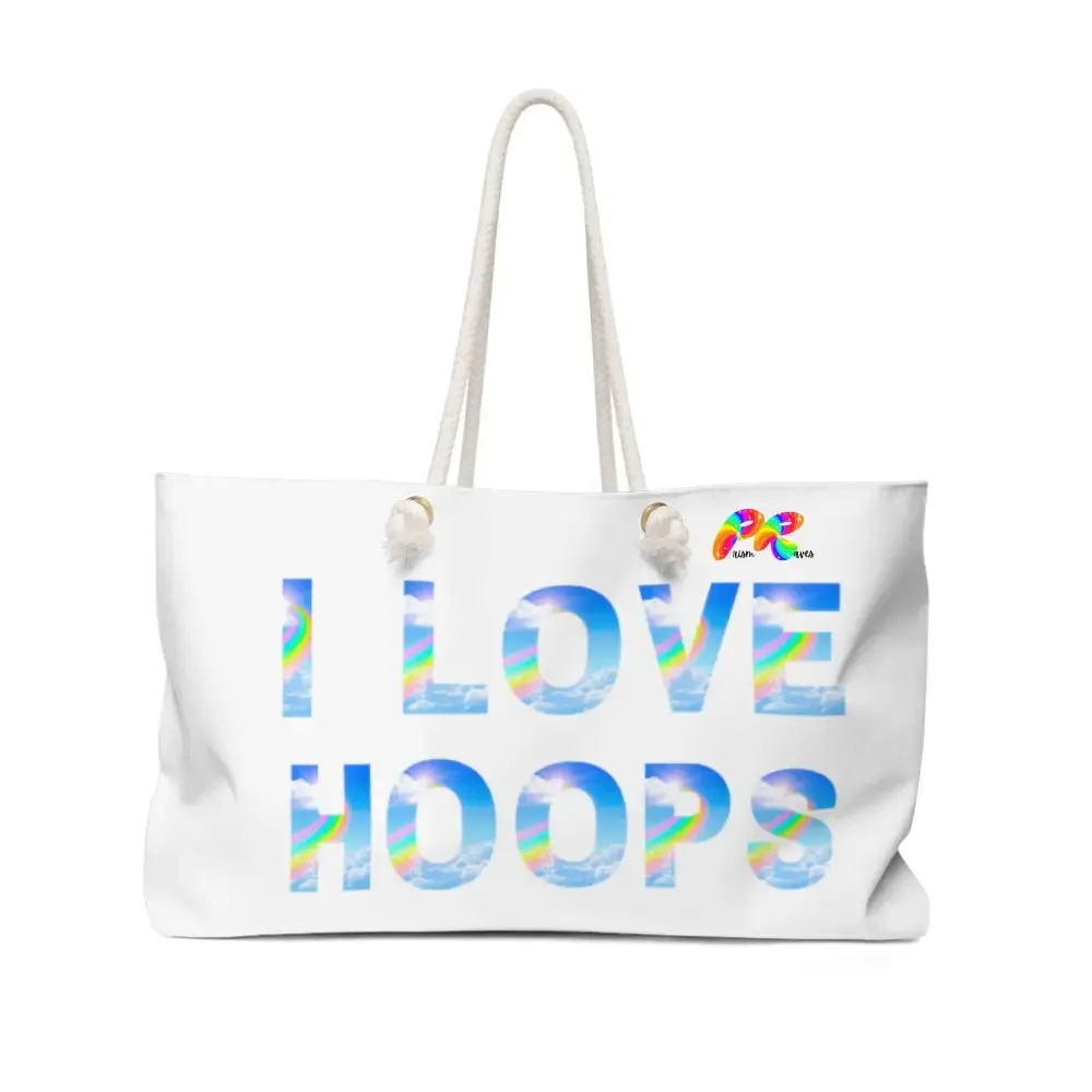 I LOVE HOOPS Weekender Bag