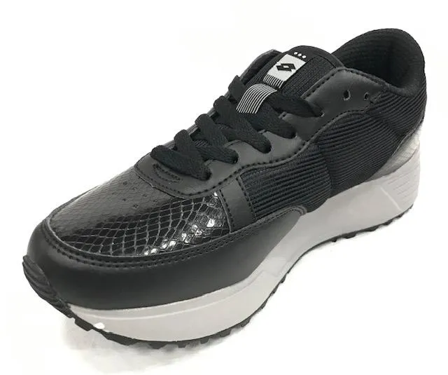 Lotto Record Edge W T0075 black women's sneakers shoe