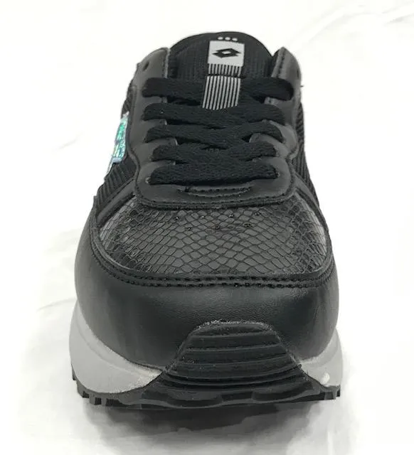 Lotto Record Edge W T0075 black women's sneakers shoe