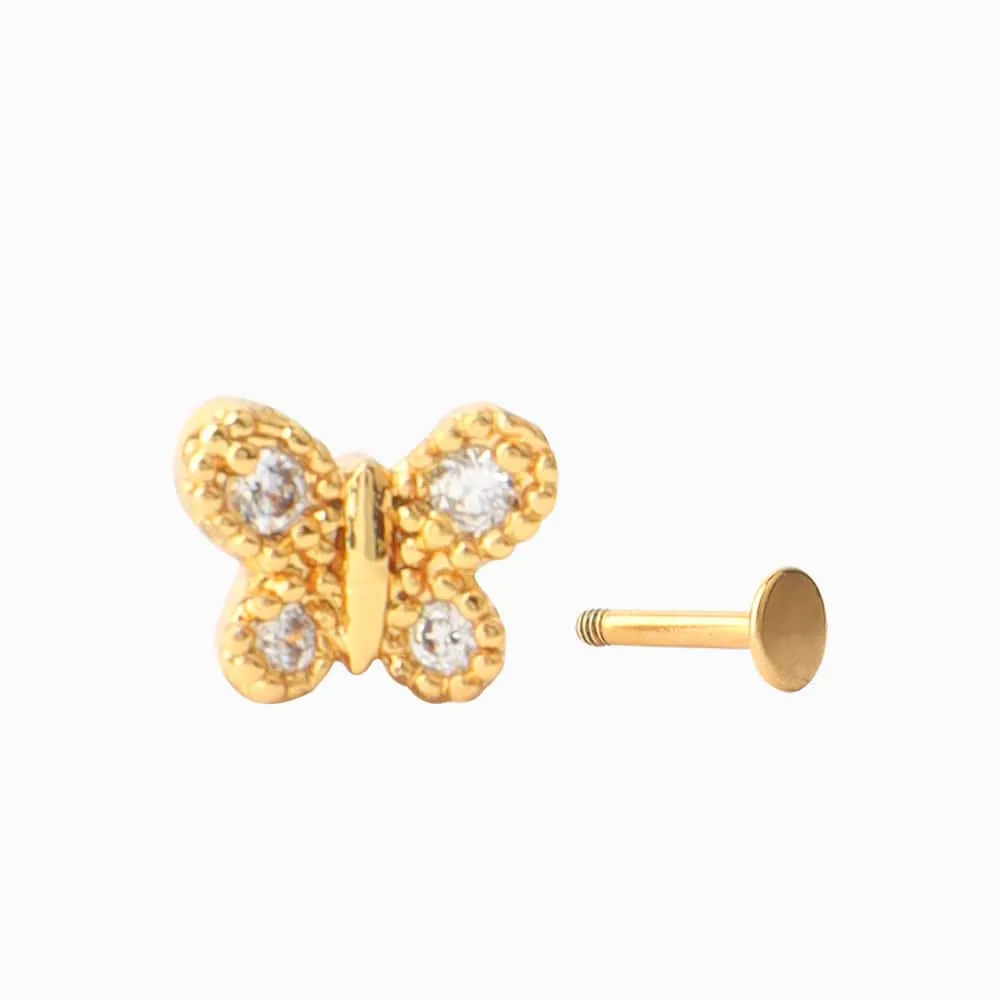 Mini Butterfly Stud