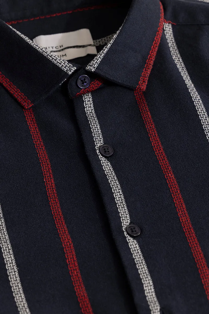 Mod Stripe Navy Shirt