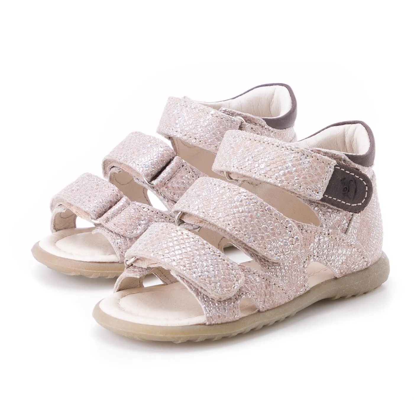 Neutral Shiny Sandals (2380-4)