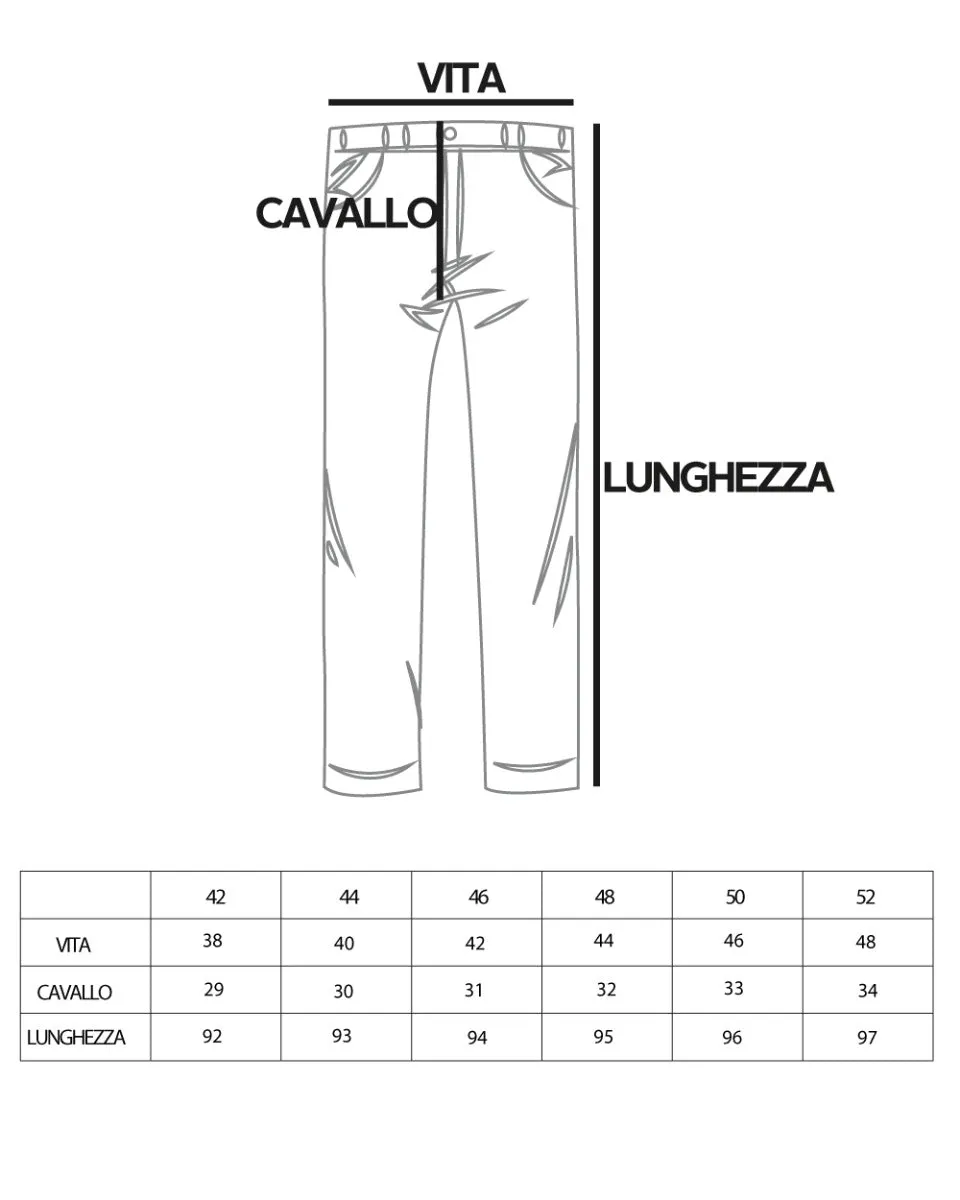 Pantaloni Uomo Cotone Tasca America Chinos Capri Sartoriale Slim Fit Casual Arancione GIOSAL-P5691A