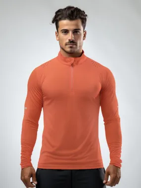 Performance 1/4 Zip Baselayer Ventilation T-shirt