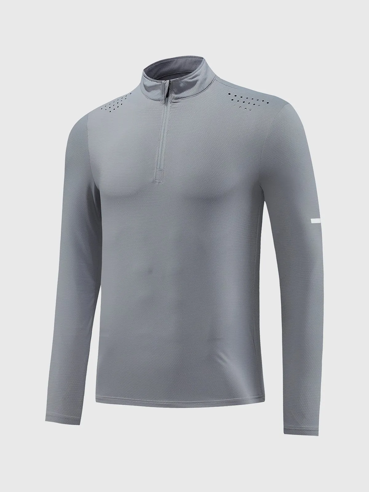 Performance 1/4 Zip Baselayer Ventilation T-shirt