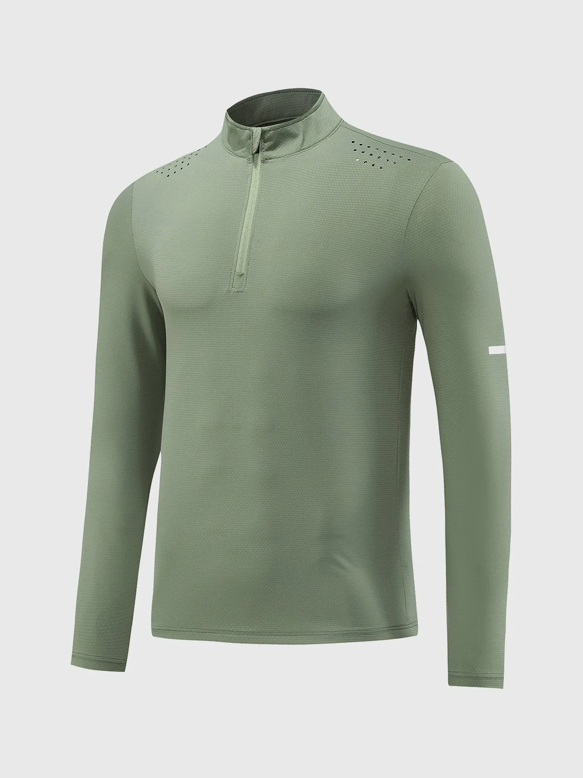 Performance 1/4 Zip Baselayer Ventilation T-shirt