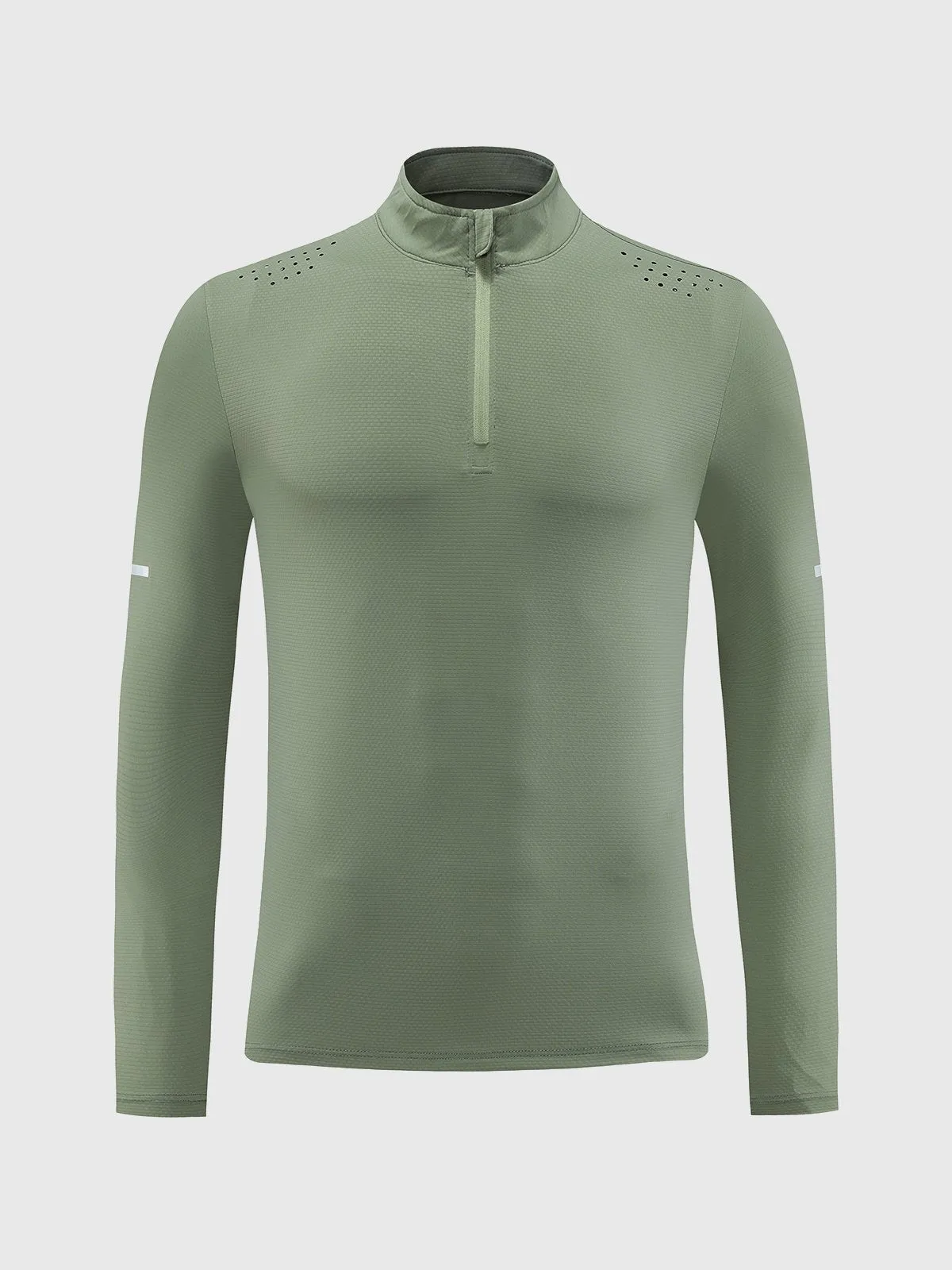 Performance 1/4 Zip Baselayer Ventilation T-shirt