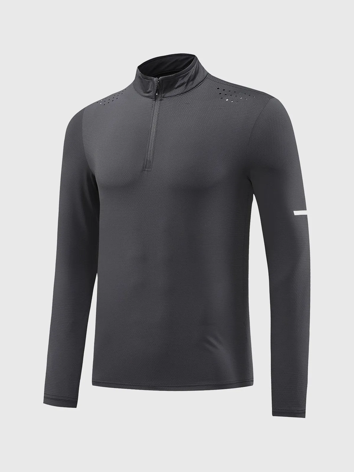 Performance 1/4 Zip Baselayer Ventilation T-shirt