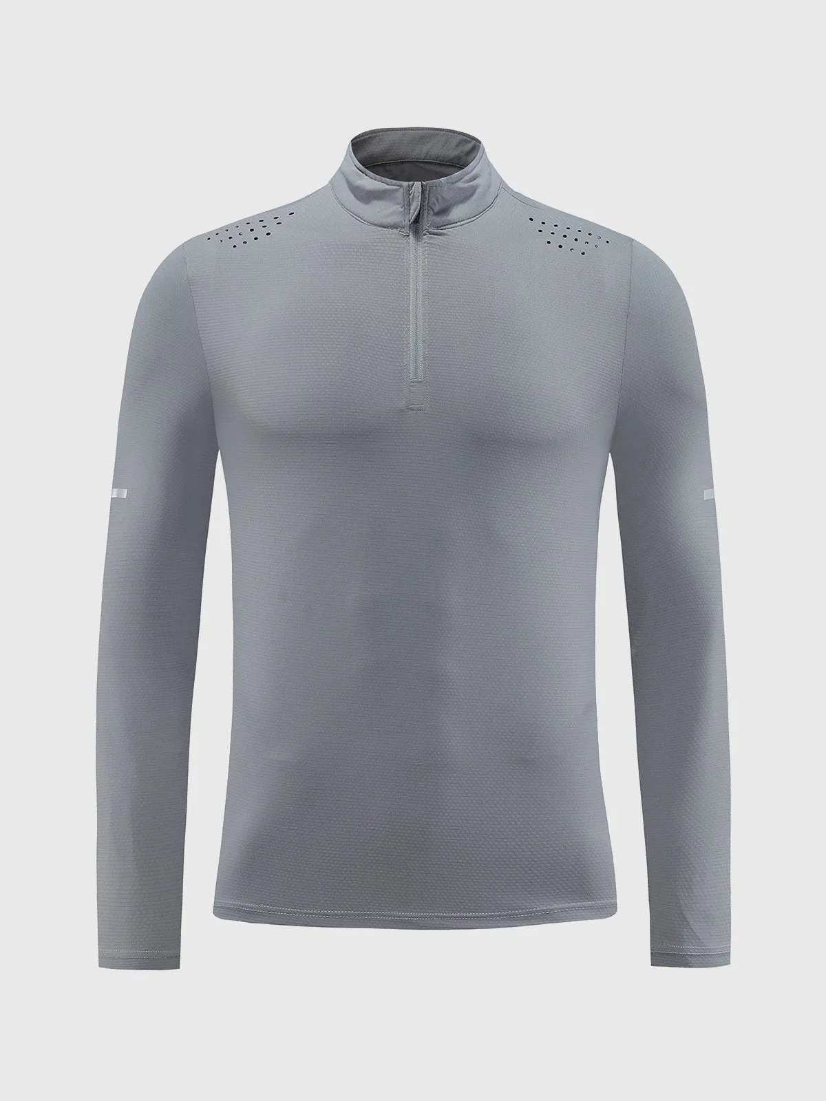 Performance 1/4 Zip Baselayer Ventilation T-shirt