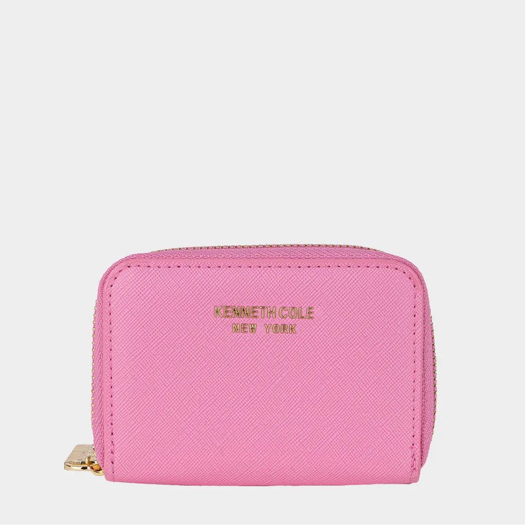 Rose Monedero Con Bolsillo Para Mujer