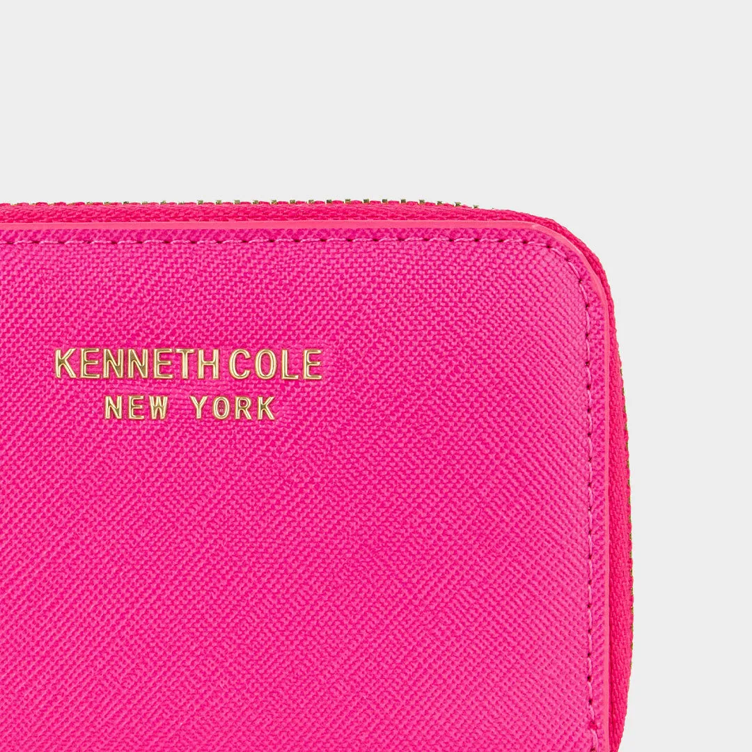 Rose Monedero Con Bolsillo Para Mujer