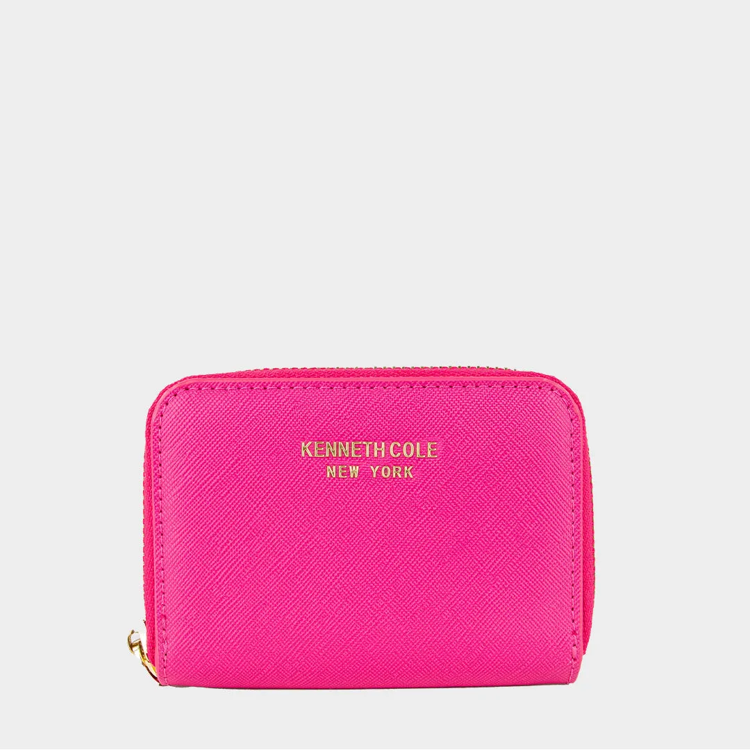 Rose Monedero Con Bolsillo Para Mujer