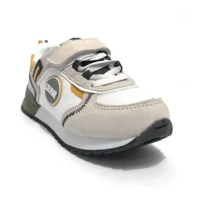 Scarpe casual da Bambino - COLMAR Art. TRAVIS SPORT COLORS Y05 WHITE GREEN OCHRE