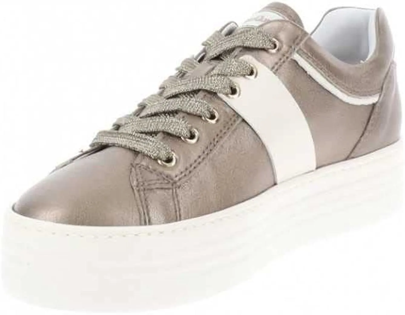 Scarpe casual da Donna - NERO GIARDINI Art. I205300D 322 sneakers brown in pelle