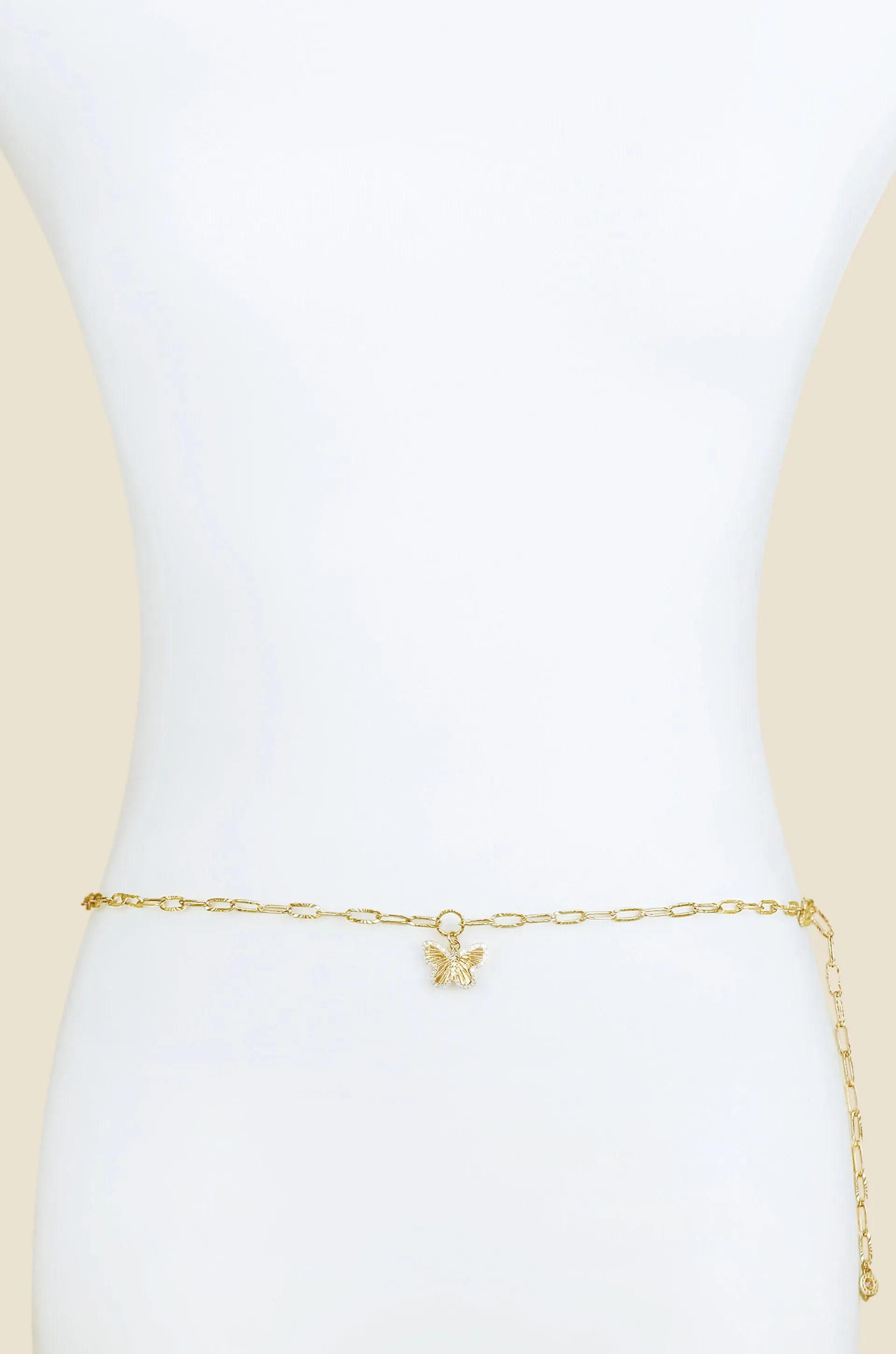 Simplicity Butterfly Belly Chain