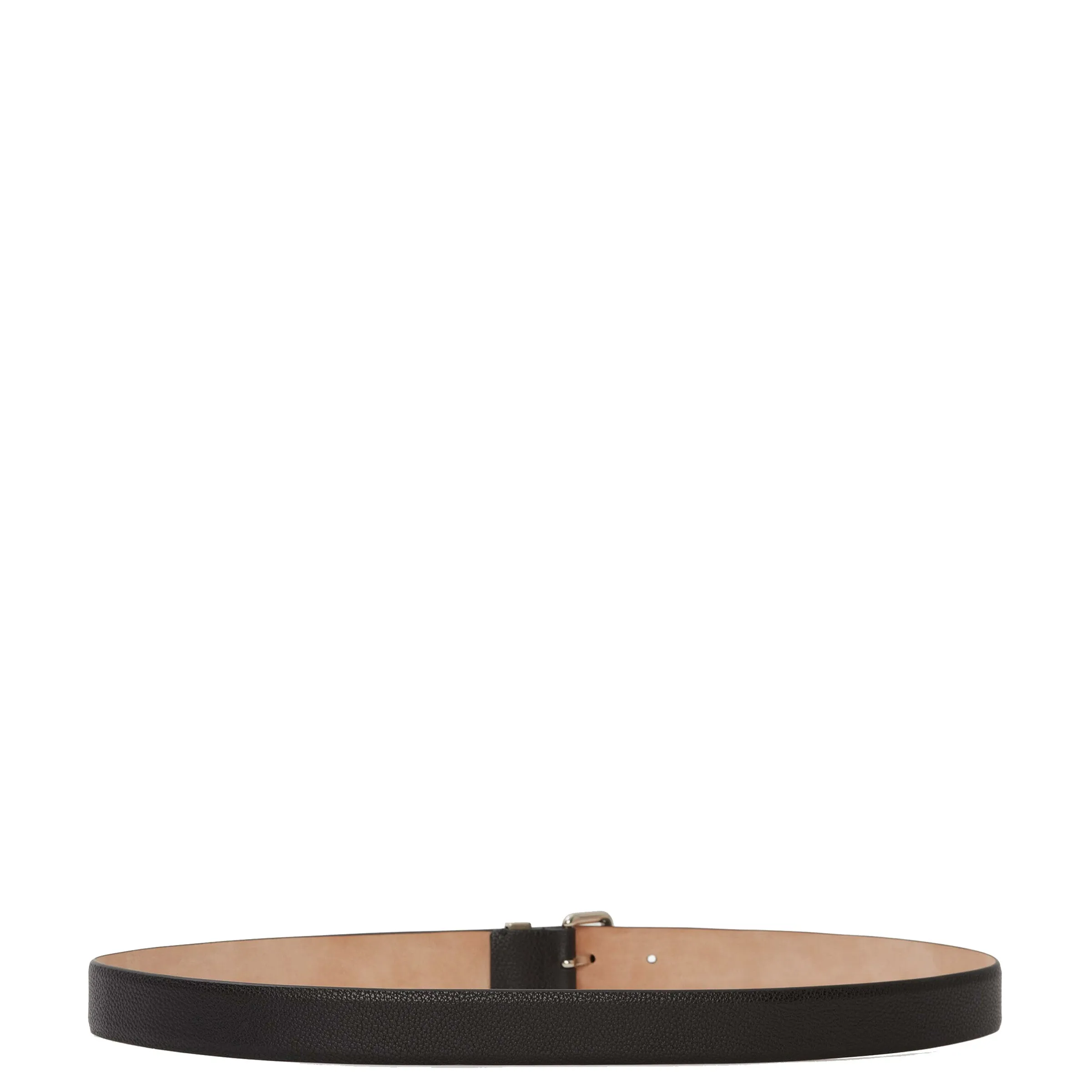 Skull Identity Belt Smooth, Black