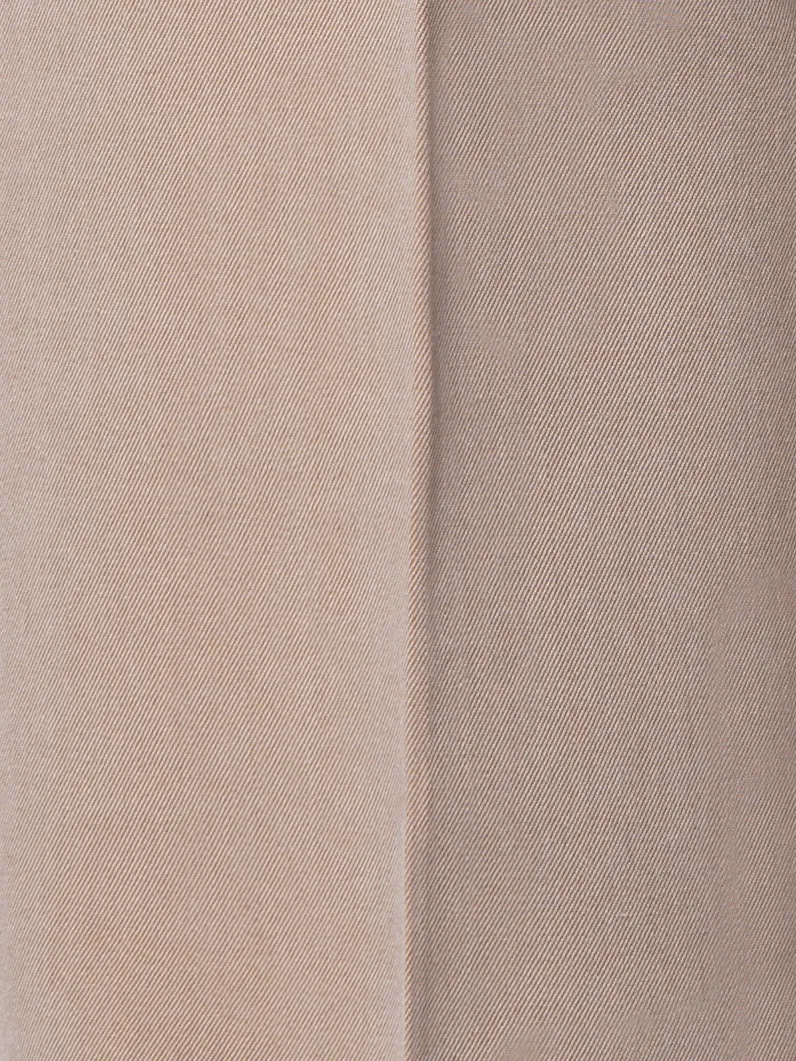 Tapered 7/8 Hose aus Baumwoll-Seiden-Gabardine