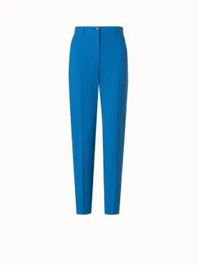 Tapered Hose aus Baumwollstretch-Satin