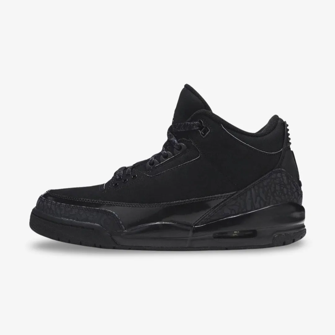 (TD) Air Jordan 3 Retro 'Black Cat' (2024)